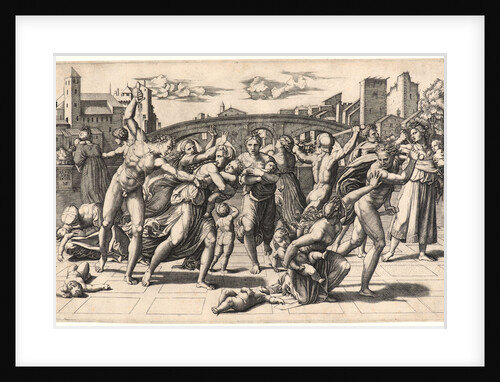 Massacre of the Innocents, 1511 by Marcantonio Raimondi