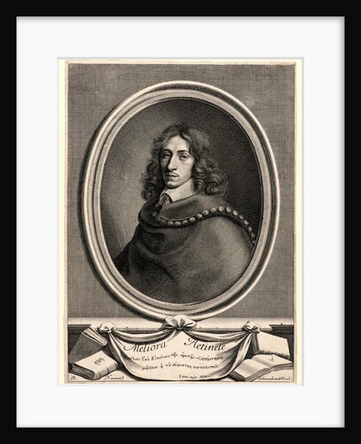 John Evelyn, 1650 by Robert Nanteuil
