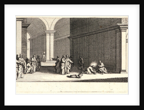 The Washing of Christ's Feet (Le lavement des pieds), 1618 by Jacques Callot