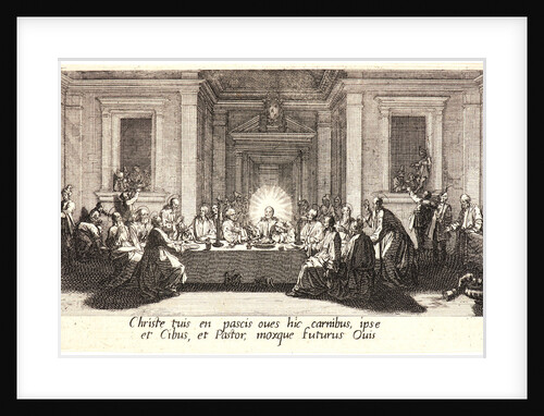 Last Supper (La céne), 1618 by Jacques Callot
