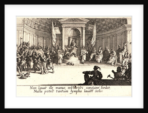 The Sentence of Death (La condamnation à mort), 1618 by Jacques Callot
