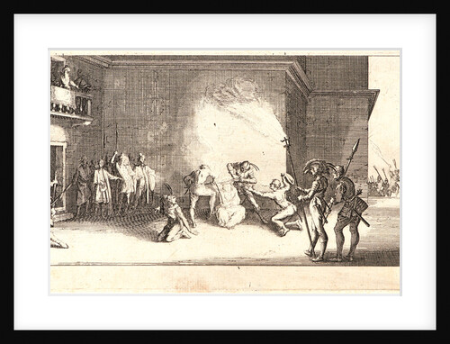 The Crowning with Thorns (Le couronnement d'épines), 1618 by Jacques Callot