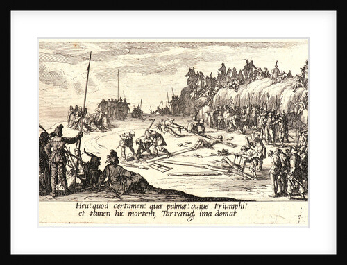 The Crucifixion (Le crucifiement), 1618 by Jacques Callot