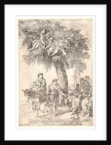 Flight into Egypt, ca. 1648 by Giovanni Benedetto Castiglione