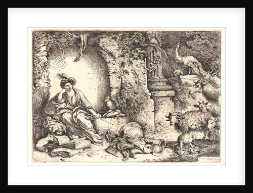 Melancholia (Circe), 17th century by Giovanni Benedetto Castiglione