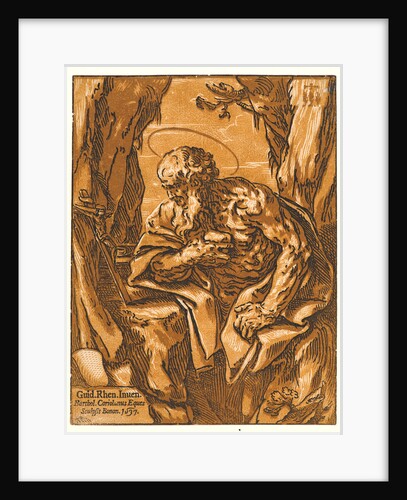 St. Jerome as a Penitent, 1637 by Bartolomeo Coriolano