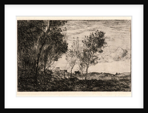 In the Dunes: Souvenir of the Woods at the Hague, 1869 by Jean-Baptiste-Camille Corot