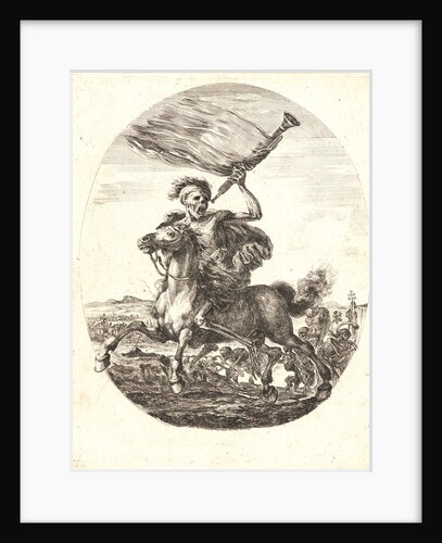 La Mort a cheval, 1648 by Stefano Della Bella