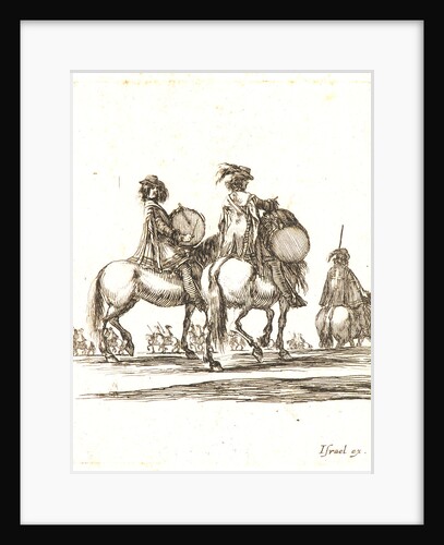 Deux tambours de mousquetaires, 1642-1645 by Stefano Della Bella