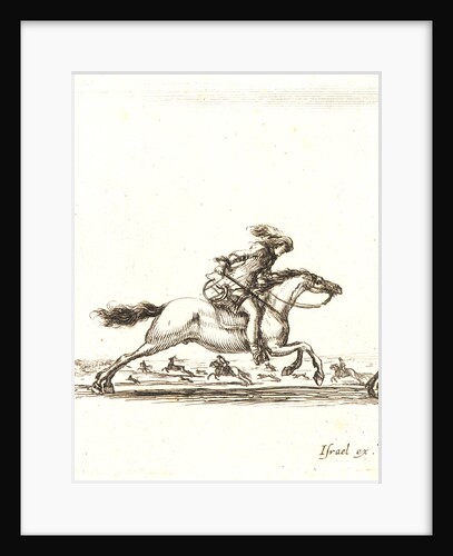 Cavalier, l'epee a la main, 1642-1645 by Stefano Della Bella