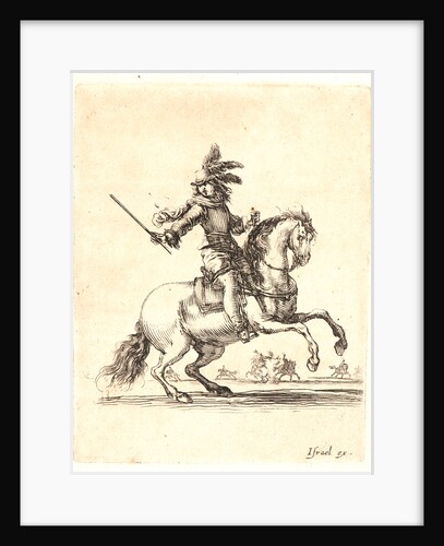 Commandant à cheval, 1642-1645 by Stefano Della Bella