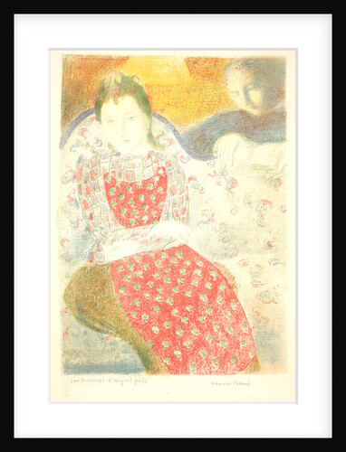 On the Sofa of Pale Silver (Sur le canapé d'argent pâle), 1898; published 1911 by Maurice Denis