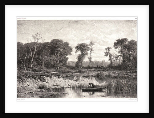 Le Bord de l'Etang, 19th century by Adolphe Appian