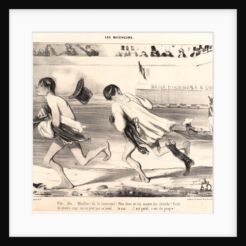 File...Moellon! via le municipal!.., 1839 by Honoré Daumier