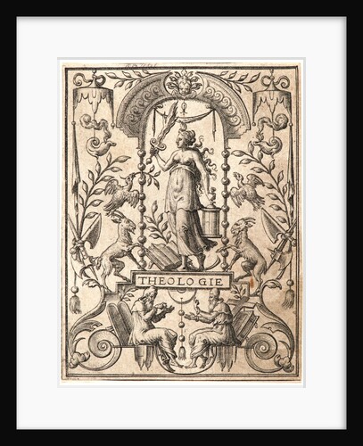 Theology (La Théologie), 16th century by Etienne Delaune