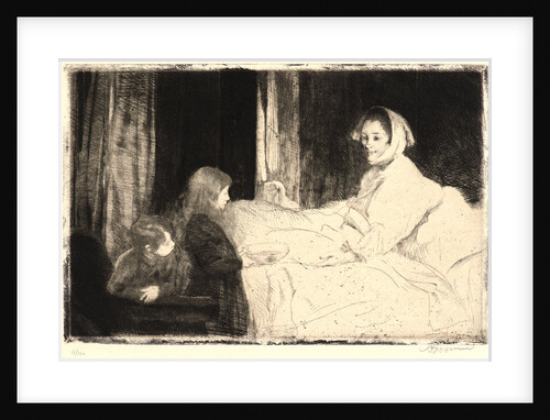 The Sick Mother (La Mère Malade) by Albert Besnard