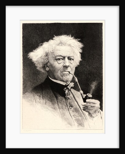 Portrait of Corot, ca. 1880 by Etienne-Gabriel Bocourt