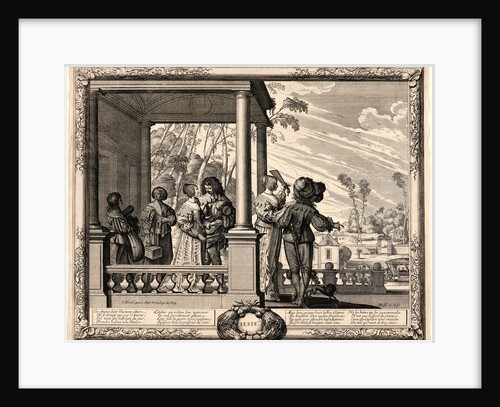 Summer (L'Ete), 17th century by Abraham Bosse