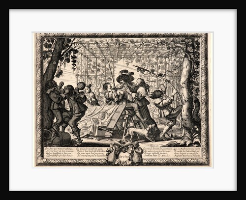 Autumn (L'Automne), 17th century by Abraham Bosse