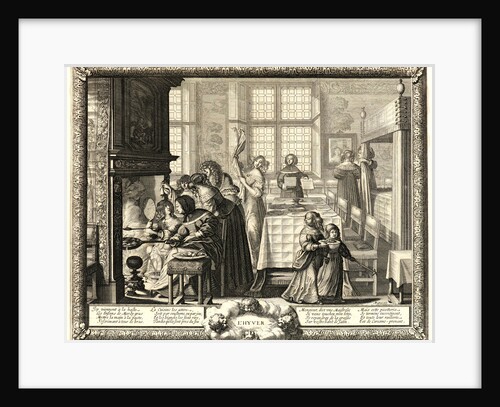 Winter (L'Hyver), 17th century by Abraham Bosse