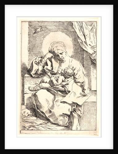 Virgin and Child, 17th century by Simone Cantarini