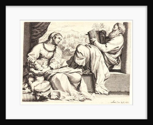 The Holy Family, 1590 by Annibale Carracci
