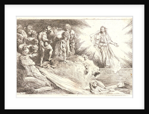 Raising of Lazarus, 1645 by Salvatore Castiglione