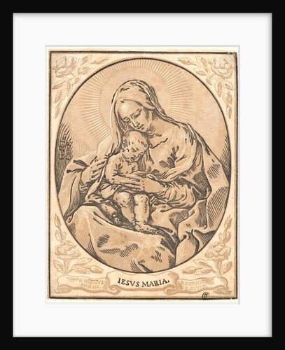 The Virgin with the Infant Christ, 17th century by Bartolomeo Coriolano