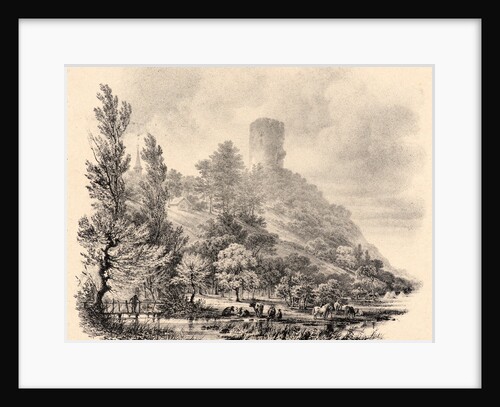 Tour de Neauffle, 19th century by Louis-Marie-Jean-Baptiste Atthalin