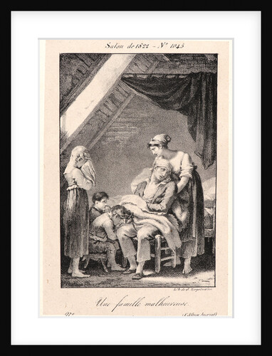 Une Famille Malheureuse, 1822 by Pierre-Paul Prud'hon