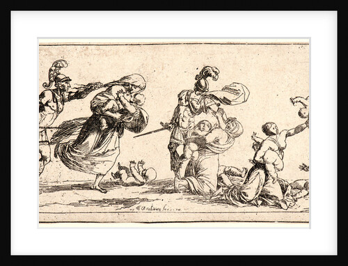 Slaughter of the Innocents, 17th century by Pierre Brebiette