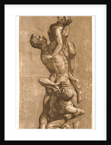 Rape of the Sabines, ca. 1584 by Andrea Andreani