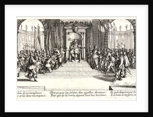 Distribution of Pay (Distribution des Recompenses), 1633 by Jacques Callot