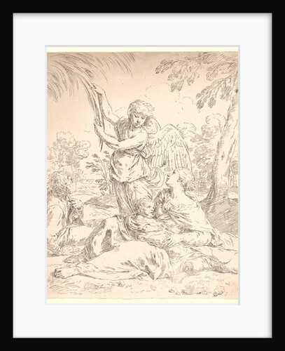 Rest on the Flight into Egypt, 17th century by Anonymous