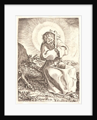 St. Francis, 1585 by Annibale Carracci