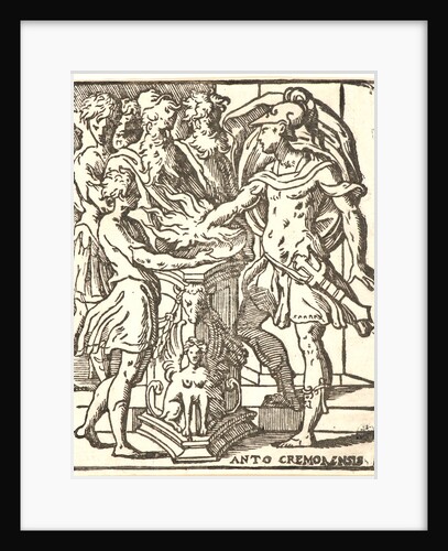 Mucius Scaevola, 16th century by Antonio Campi
