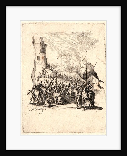 The Carrying of the Cross (Le portement de croix), 1624 by Jacques Callot