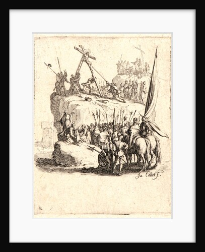Christ Is Pierced with a Lance (Jésus est percé d'une lance), 1624 by Jacques Callot