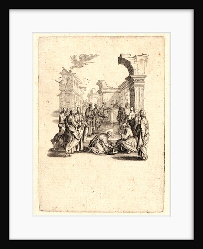 Christ Washing the Apostles' Feet (Le lavement des pieds), 1624 by Jacques Callot