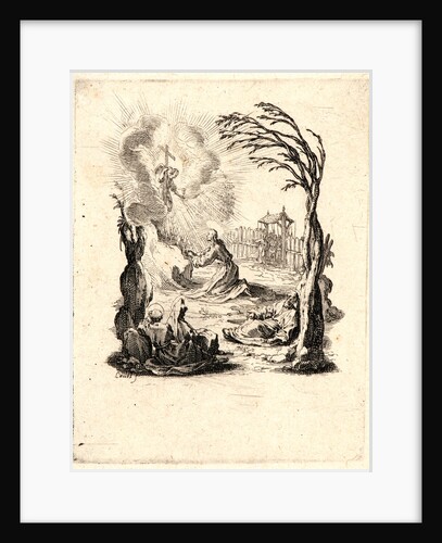 Christ in the Garden of Olives (Jésus au jardin des oliviers), 1624 by Jacques Callot