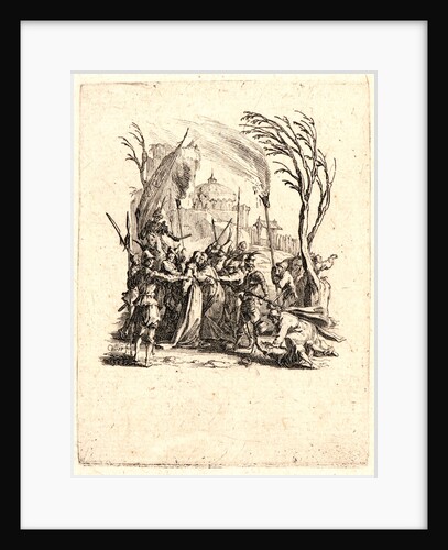 Christ Is Delivered to the Jews (Jésus est livré aux juifs), 1624 by Jacques Callot