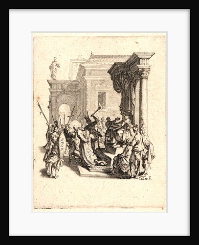 The Condemnation to Death (La condamnation à mort), 1624 by Jacques Callot