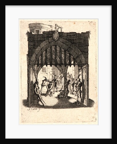 The Crowning with Thorns (Le couronnement d'épines), 1624 by Jacques Callot