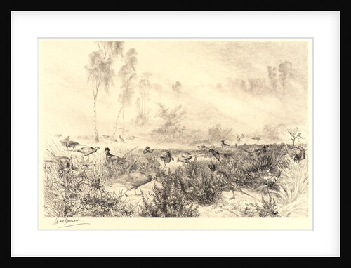 Morning Mists (Brumes du Matin) by Félix Bracquemond