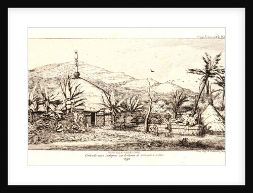 New Caledonia (Nouvelle Caledonie), 1863 by Charles Meryon
