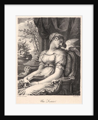 Une Lecture by Pierre-Paul Prud'hon