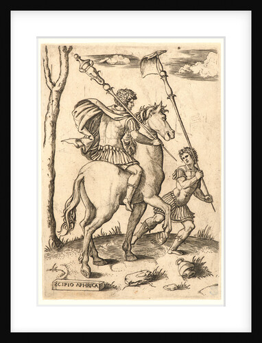 Scipio Africanus, 16th century by Marcantonio Raimondi