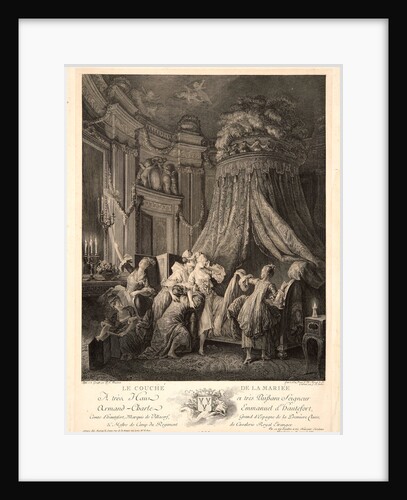 The Marriage Bed (La Couché de la Mariée), 1768 by Jean-Michel Moreau le Jeune