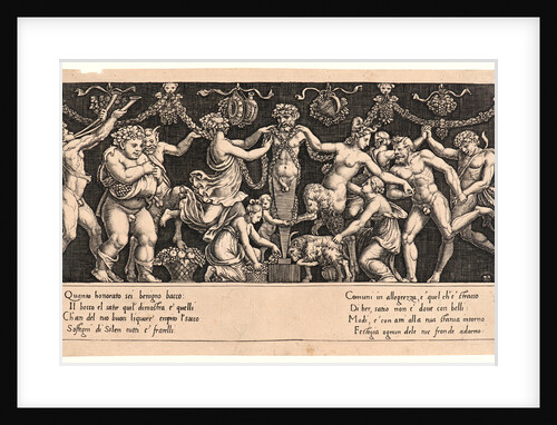 Sacrifice to Priapus, 16th century by Master of the Die