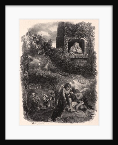 Untitled, 19th century by Célestin François Nanteuil